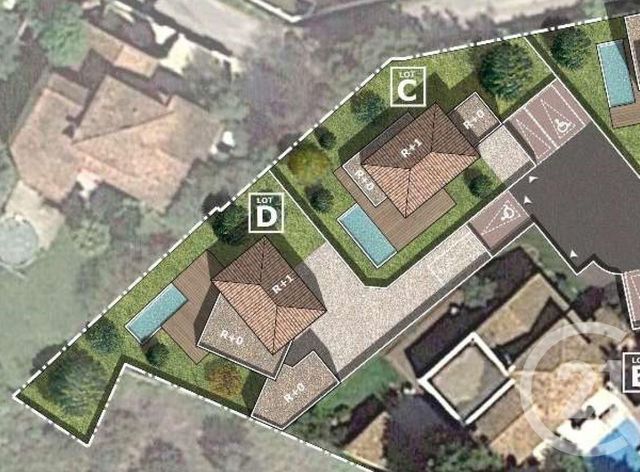 terrain à vendre - 476.0 m2 - BALARUC LES BAINS - 34 - LANGUEDOC-ROUSSILLON - Century 21 Agence De La Gardiole